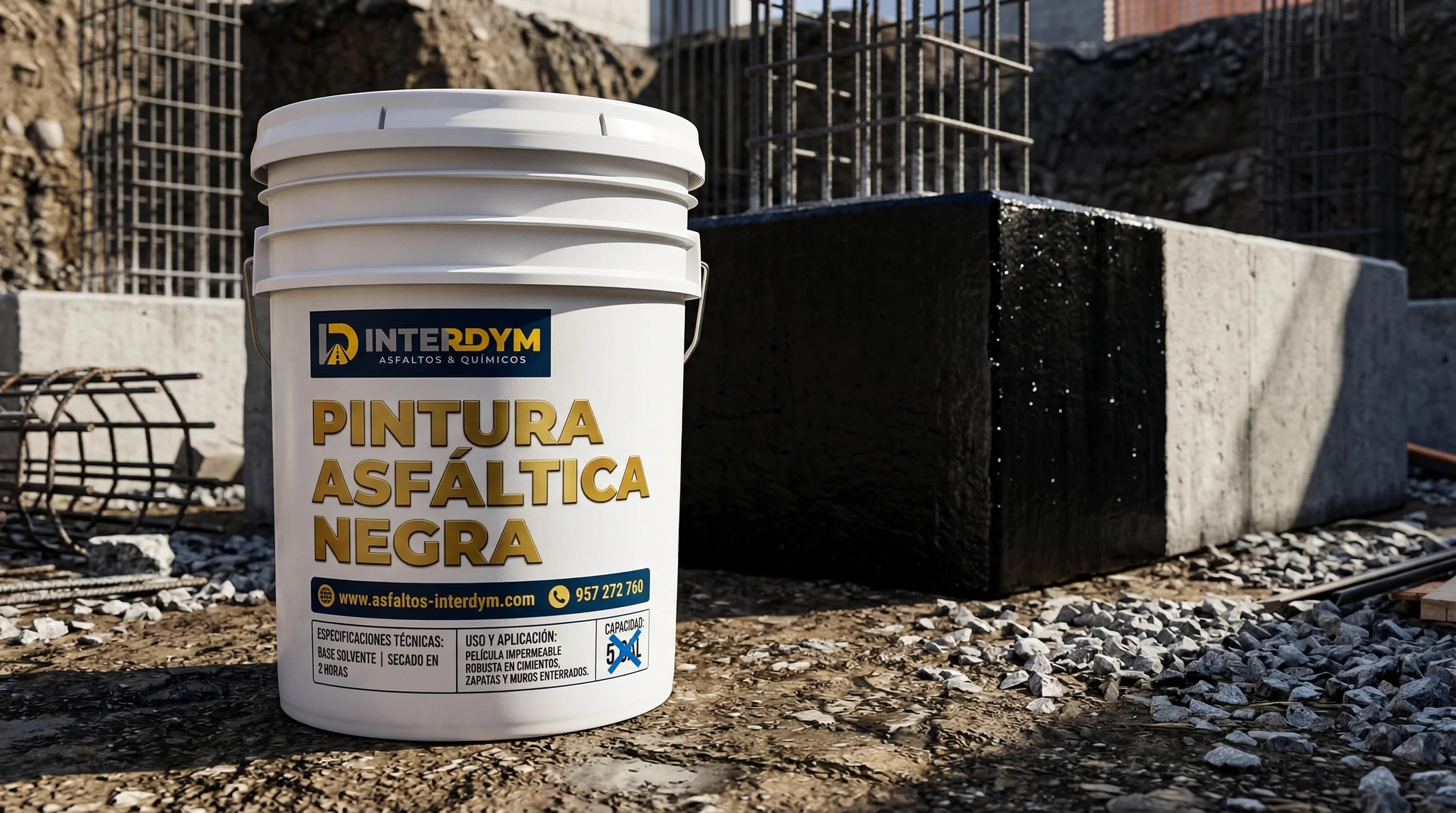 Pintura Asfáltica Negra