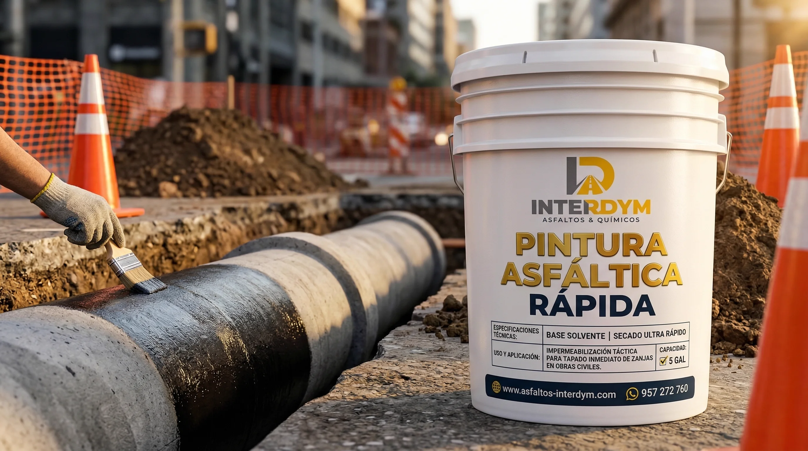 Pintura Asfáltica Rápida