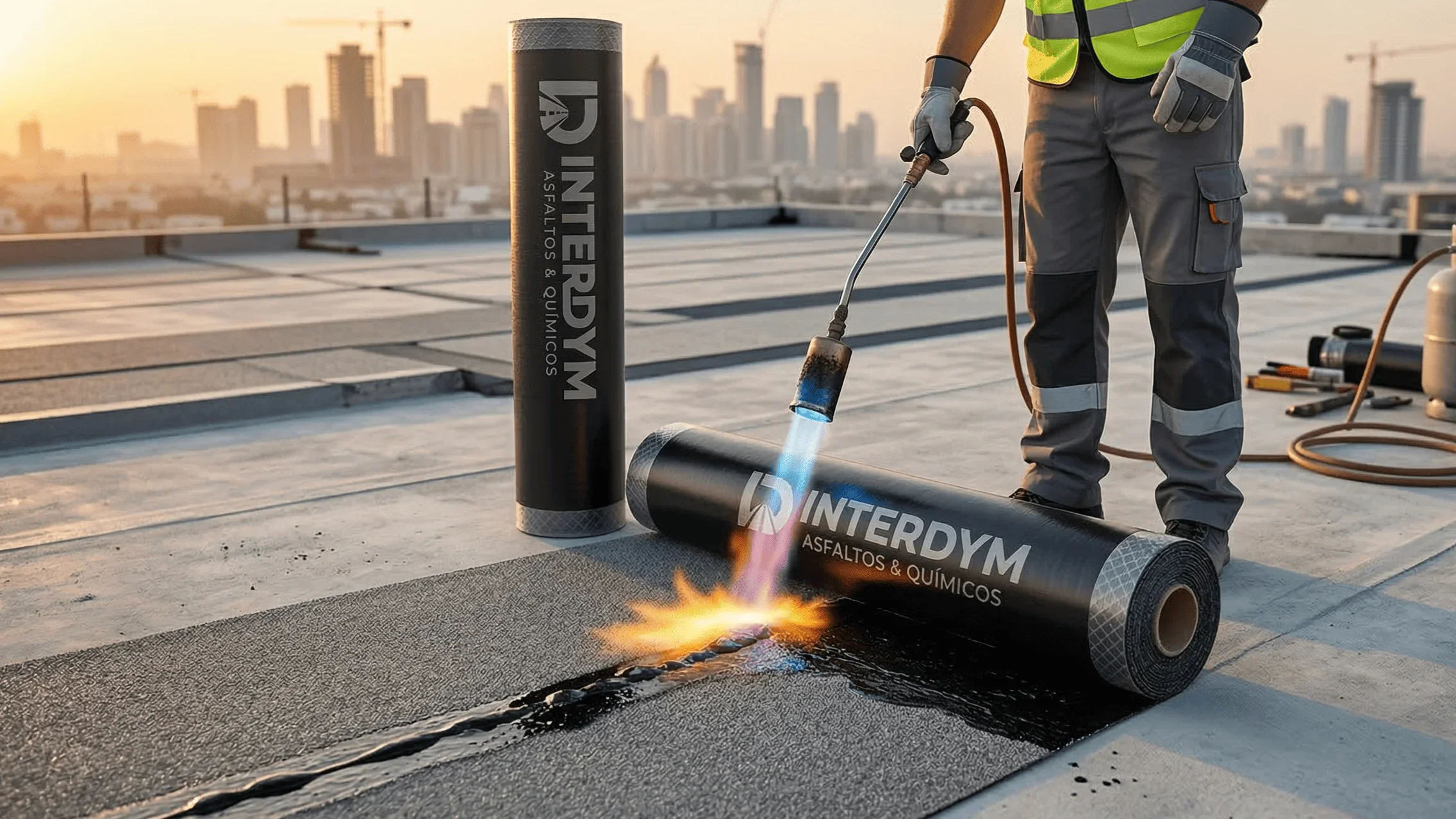 Manto Gravillado Gris 3mm