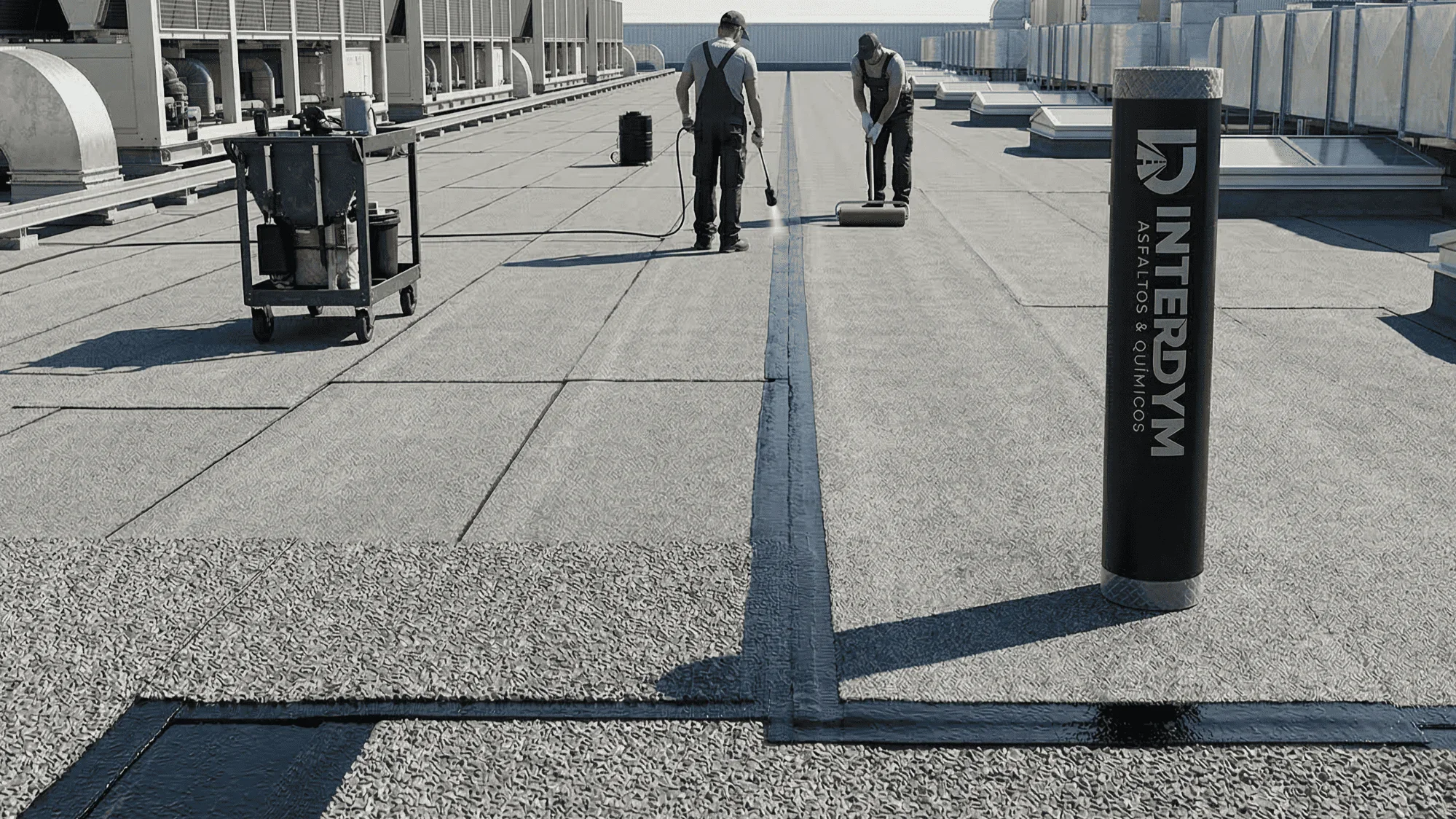 Manto Gravillado Gris 4mm