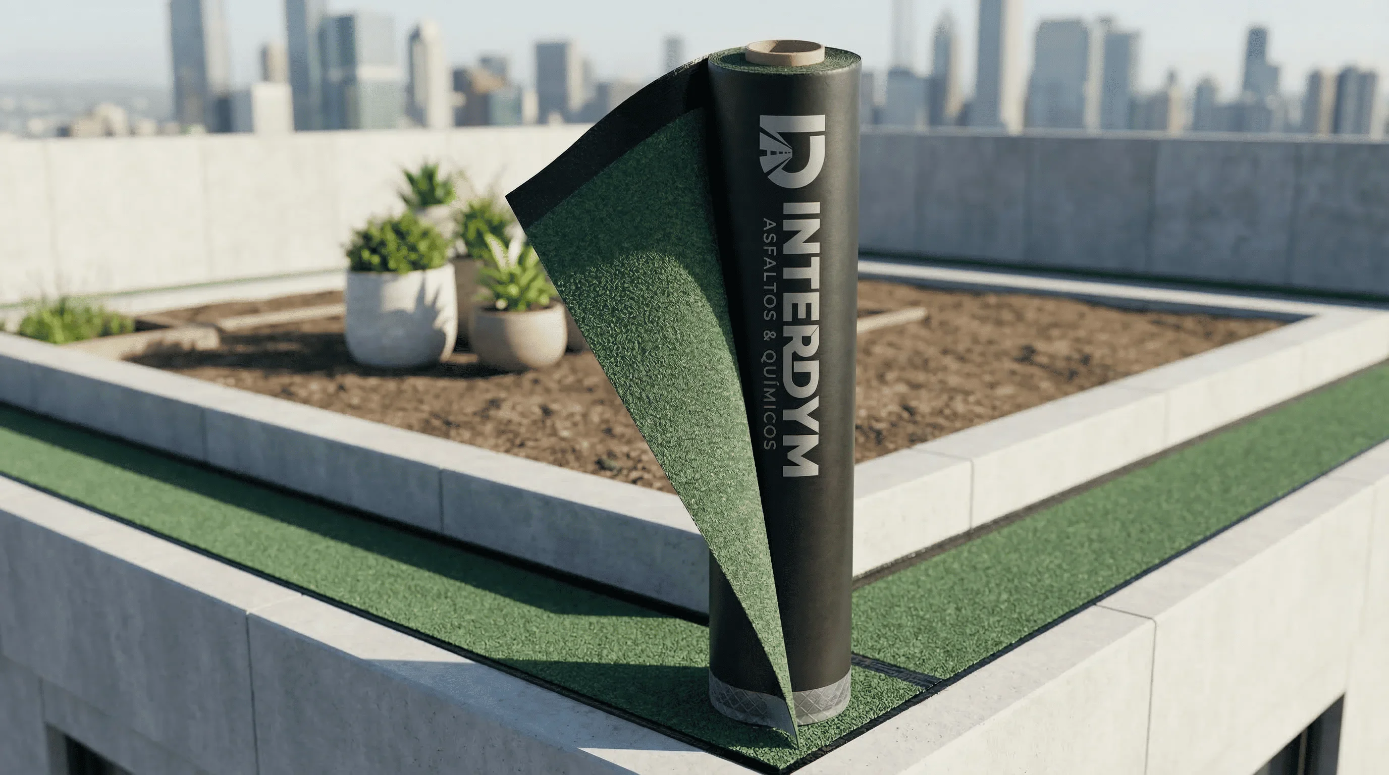 Manto Gravillado Verde 3mm